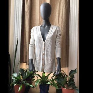 BANANA REPUBLIC Cream Cardigan